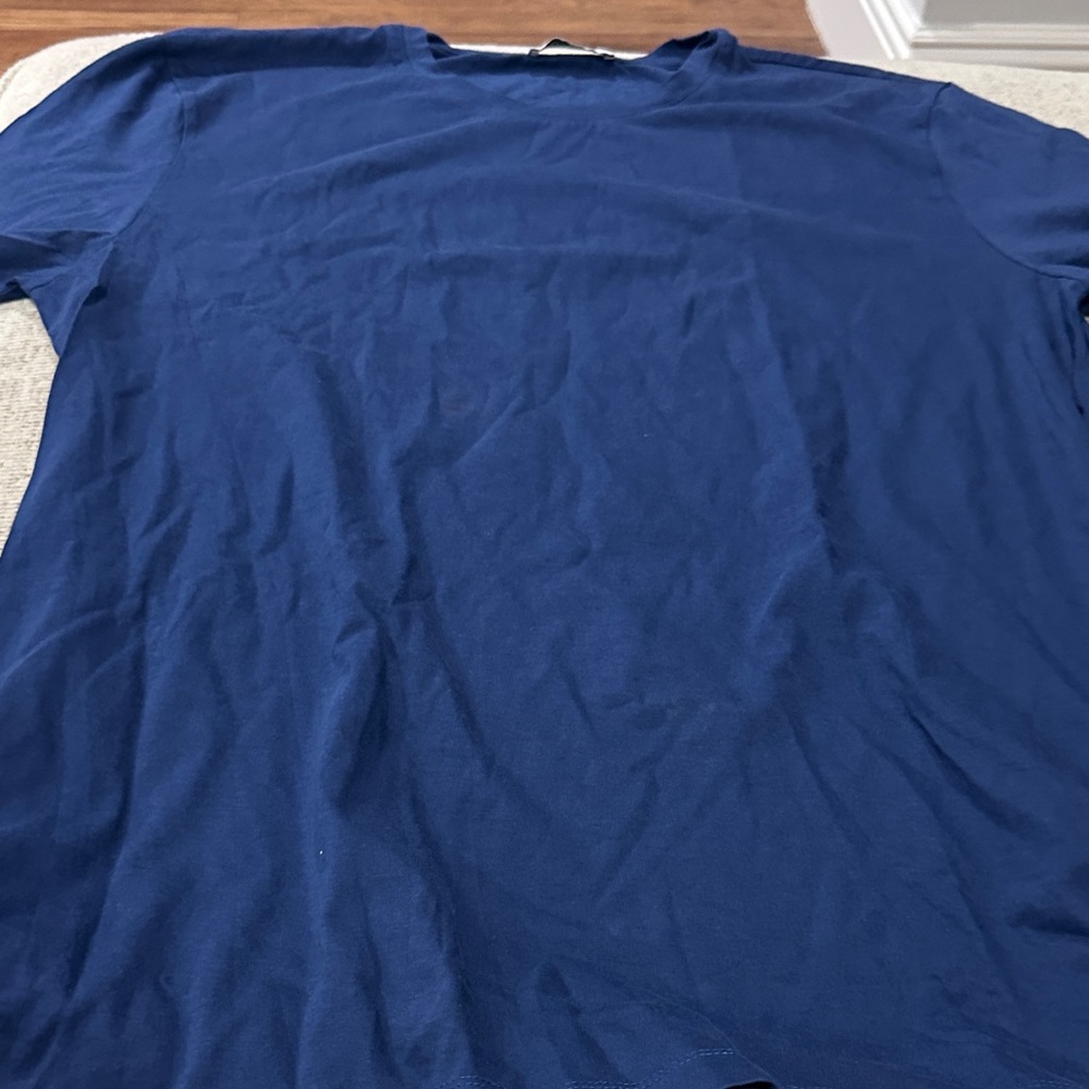 Versace Collection Blue Short Sleeve Tee